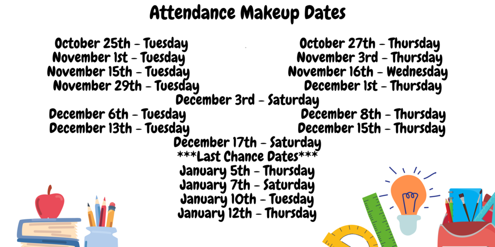 Attendance Makeup