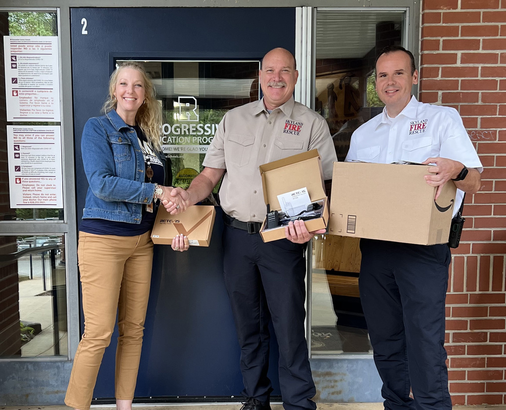 Skyland Fire Department enhances safety at PEP with donation