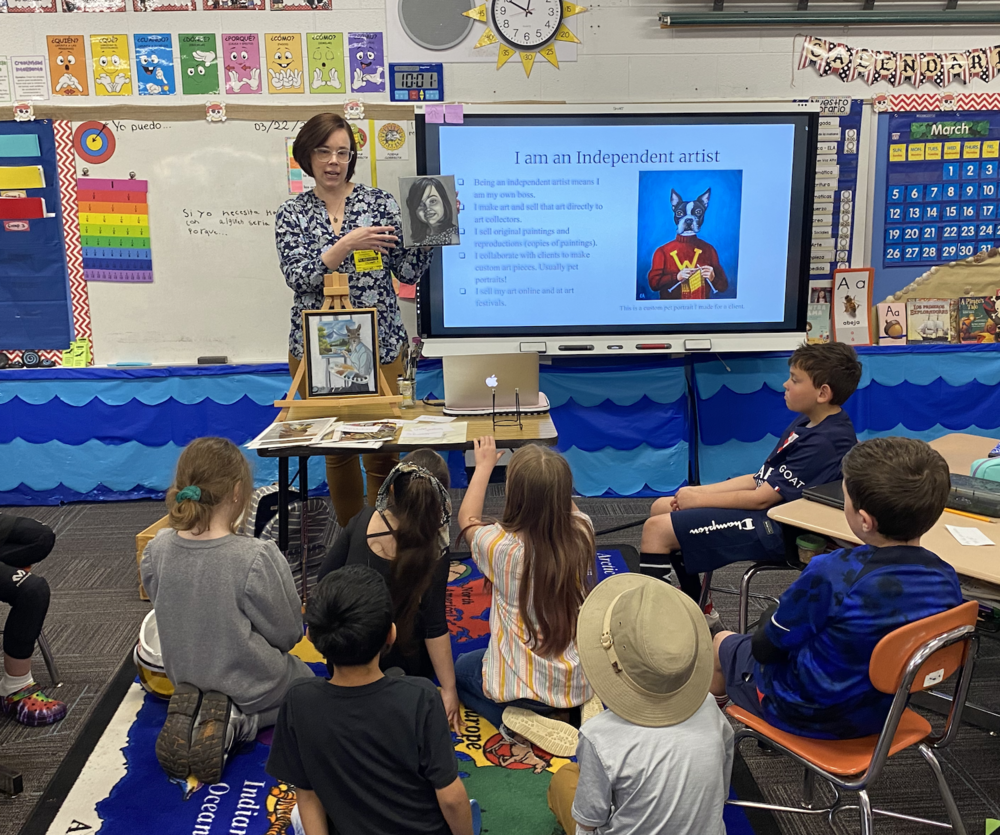 Career Day Presenter at West Buncombe