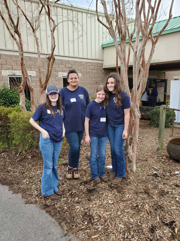 Enka Middle students participate in State Dairy Evaluation Career Development Event