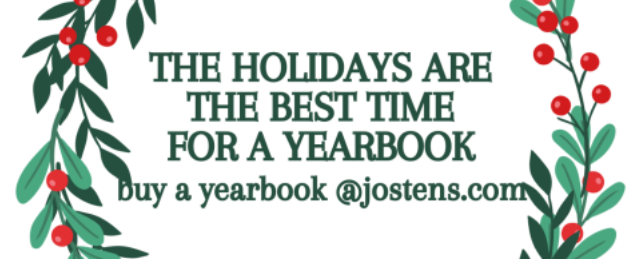 The holidays are the best time for a yearbook!