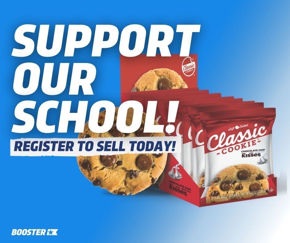 Support Our School Cookie Poster