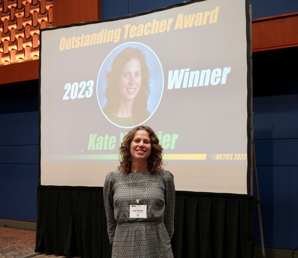 Kate Whittier, Outstanding Educator