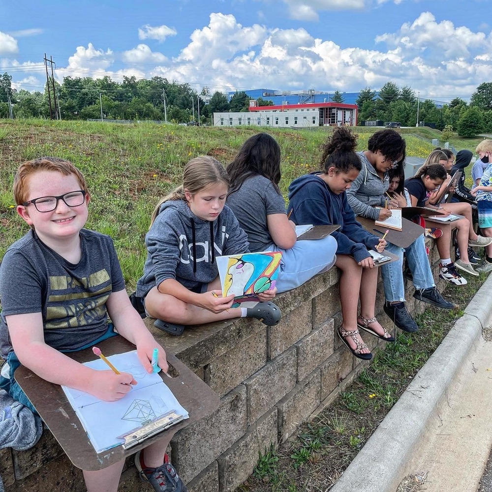 Sketching Perspective Outdoors!