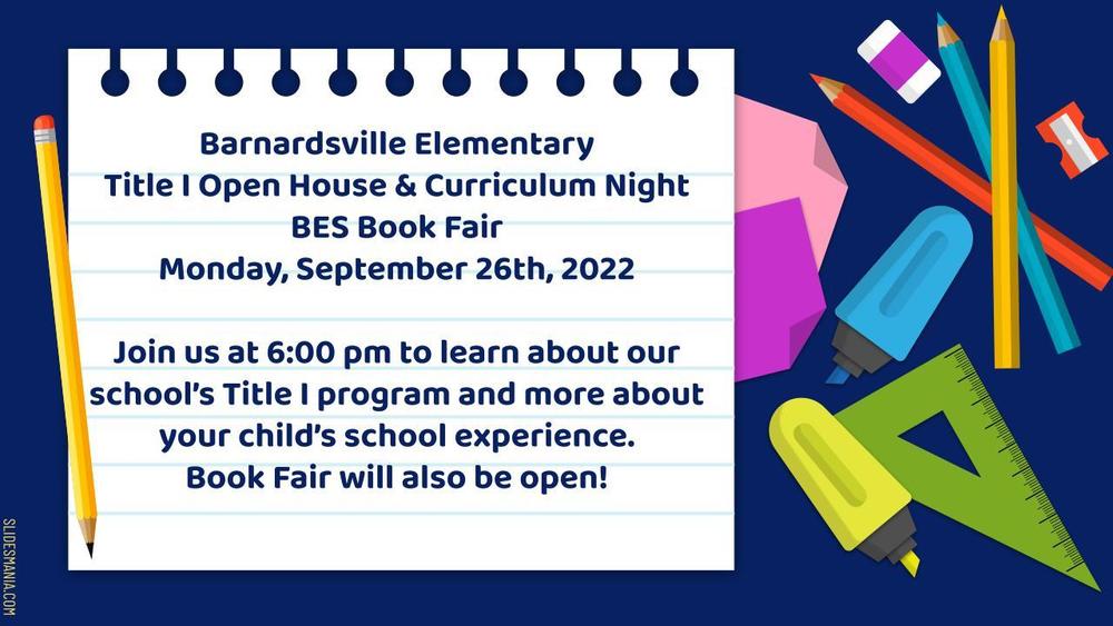 Title 1 Annual Meeting and Curriculum Night