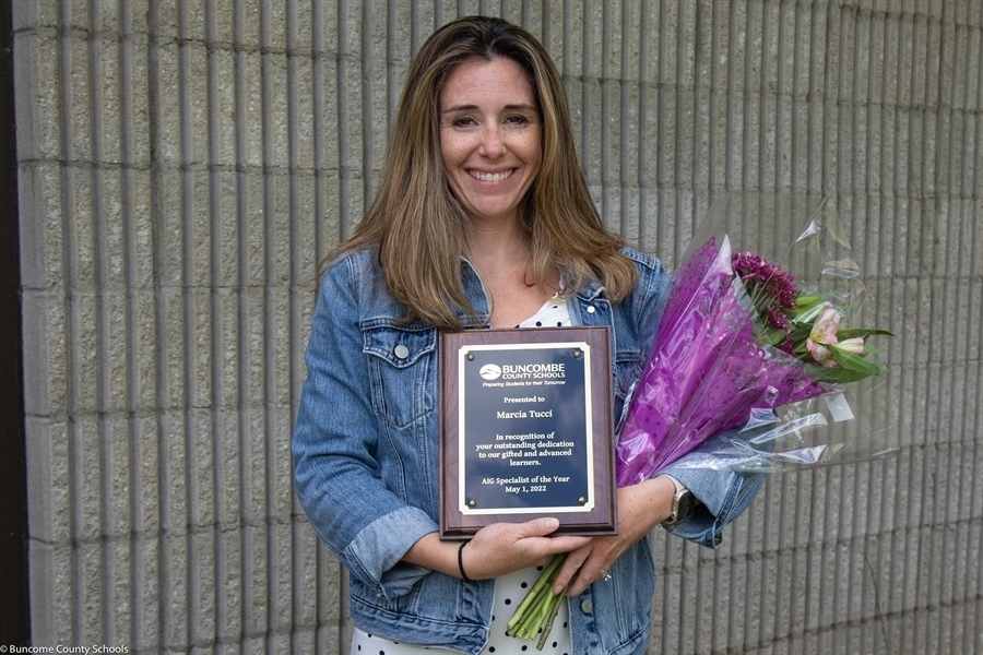 Ms. Tucci is our AIG specialist of the year