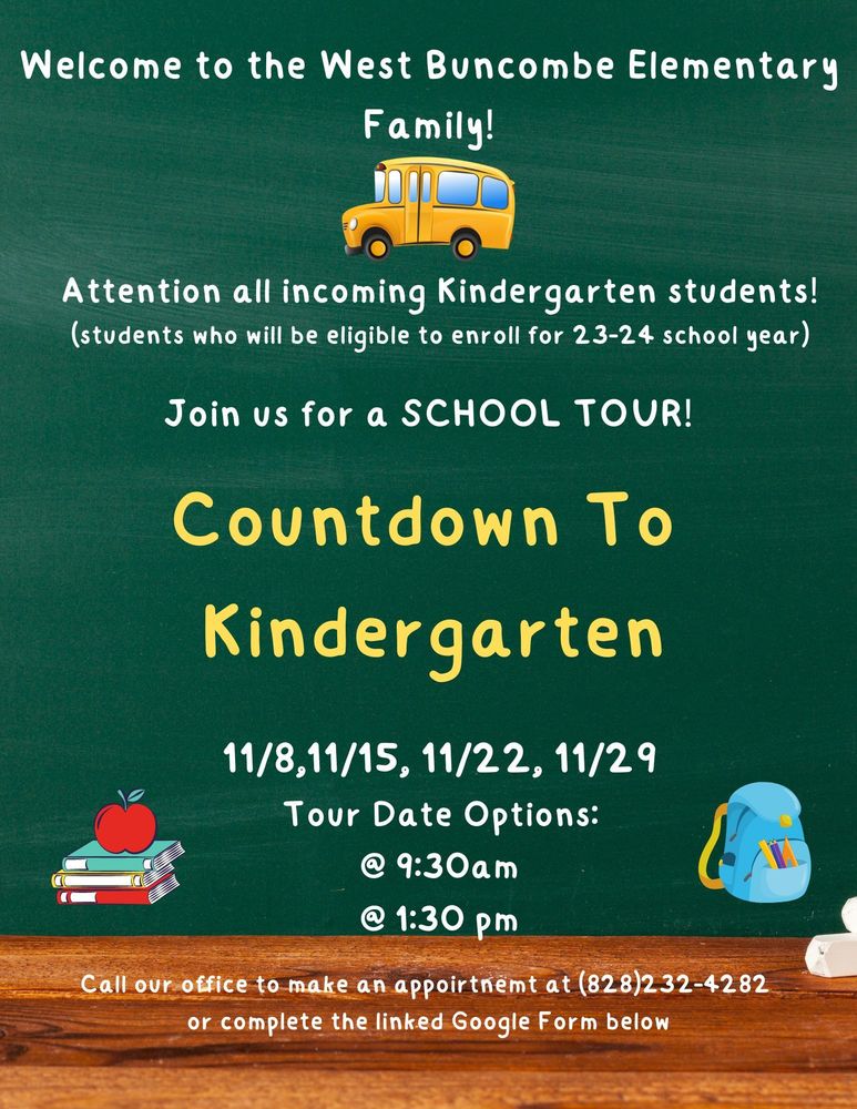 Welcome New Kindergarten Families!!