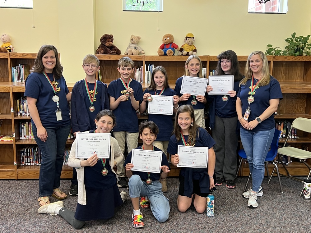 Koontz Students win regional Battle of the Books competition 