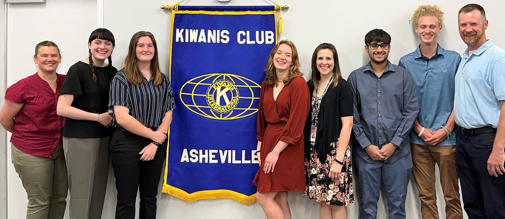 Asheville Kiwanis Club Donates Scholarships to BCS Students