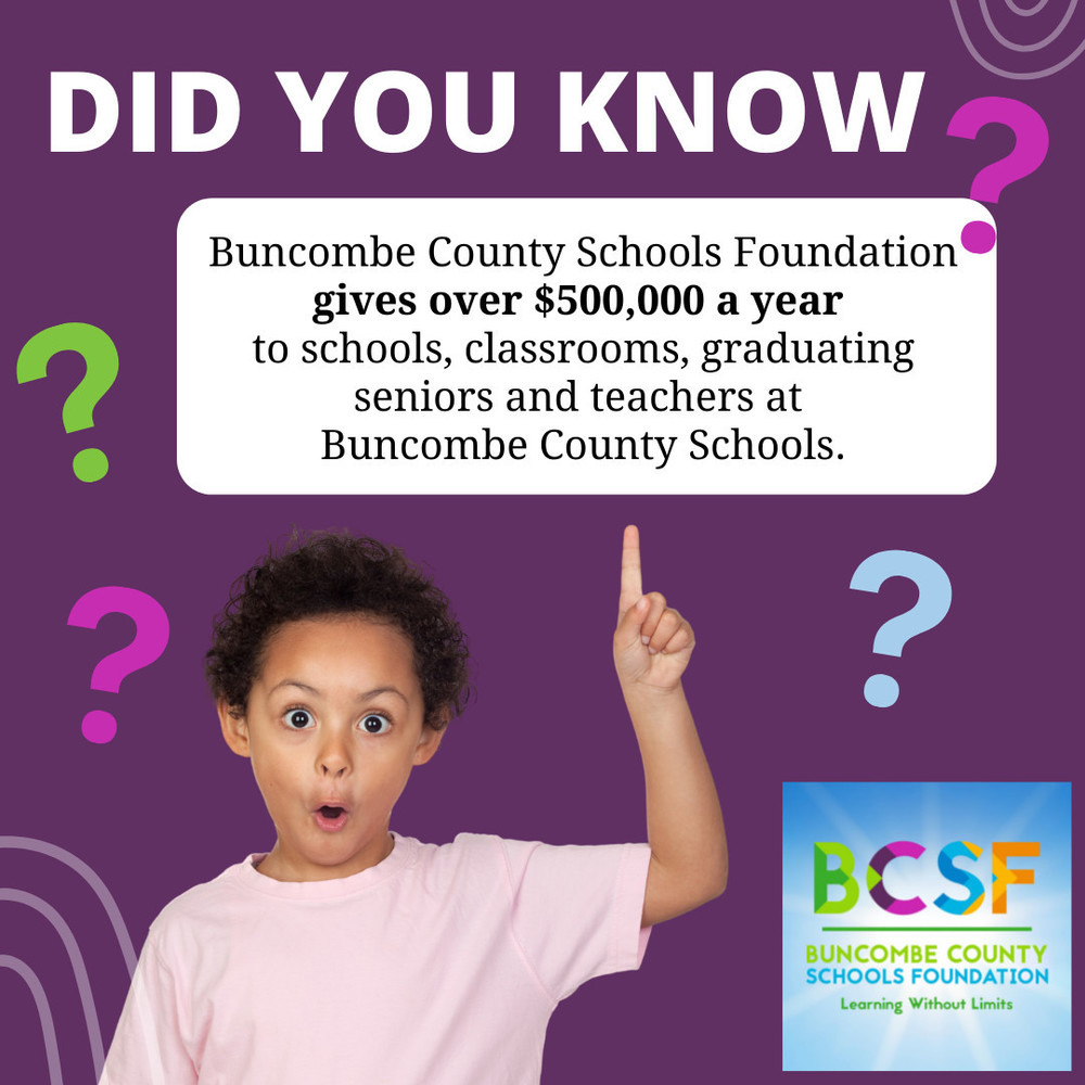 Did you know? BCSF gives over $500,000 a year - thanks to you!