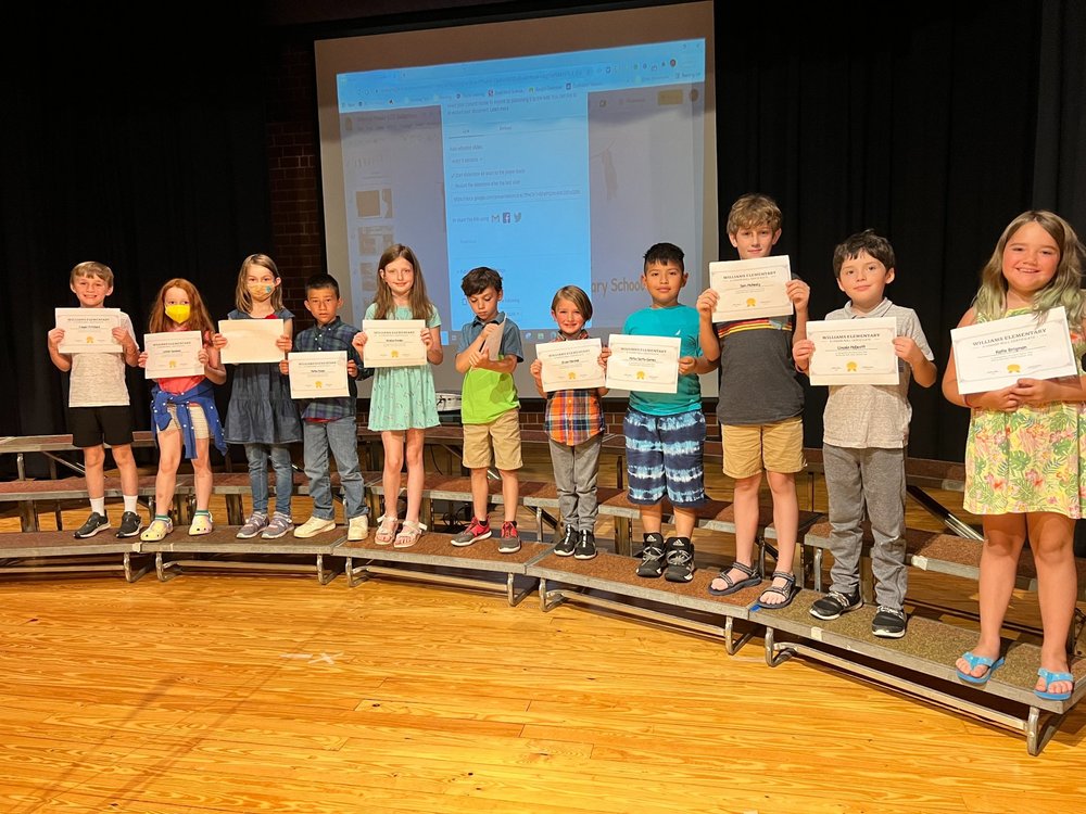 2nd grade awards