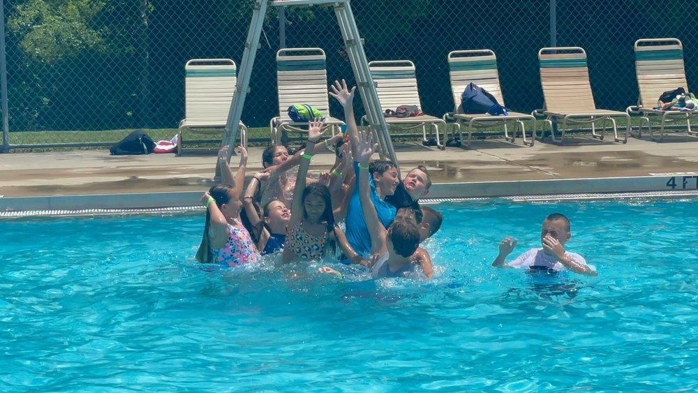 Fifth grade goodbyes with pool party