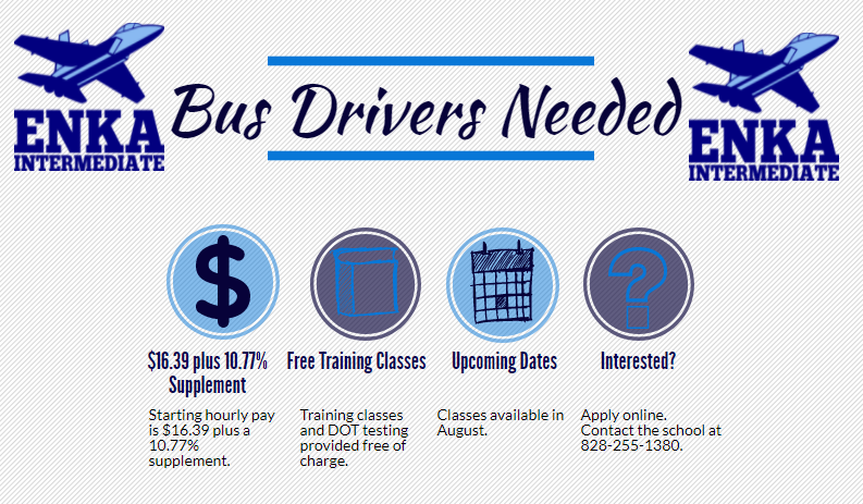 Bus Drivers Needed Flyer