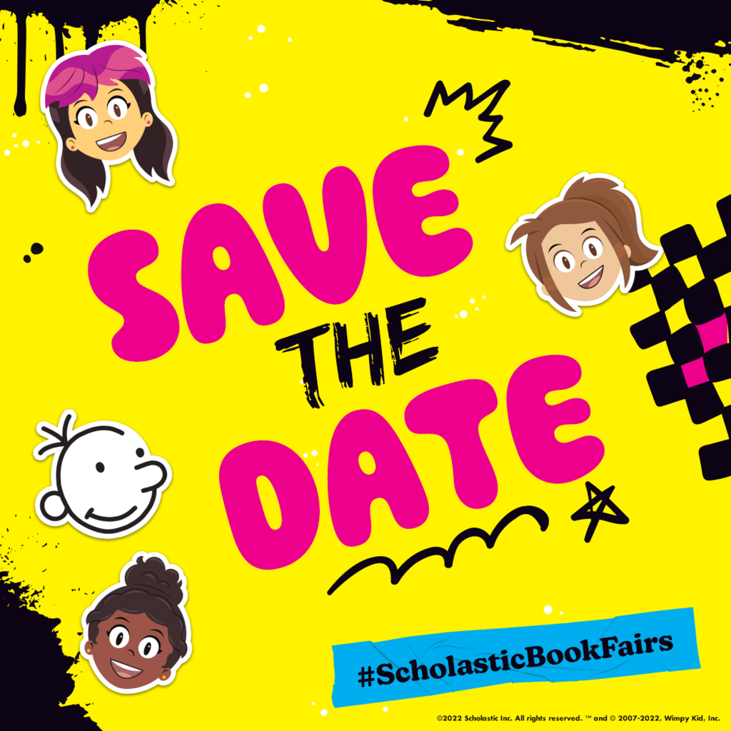 Save the date #ScholasticBookFairs