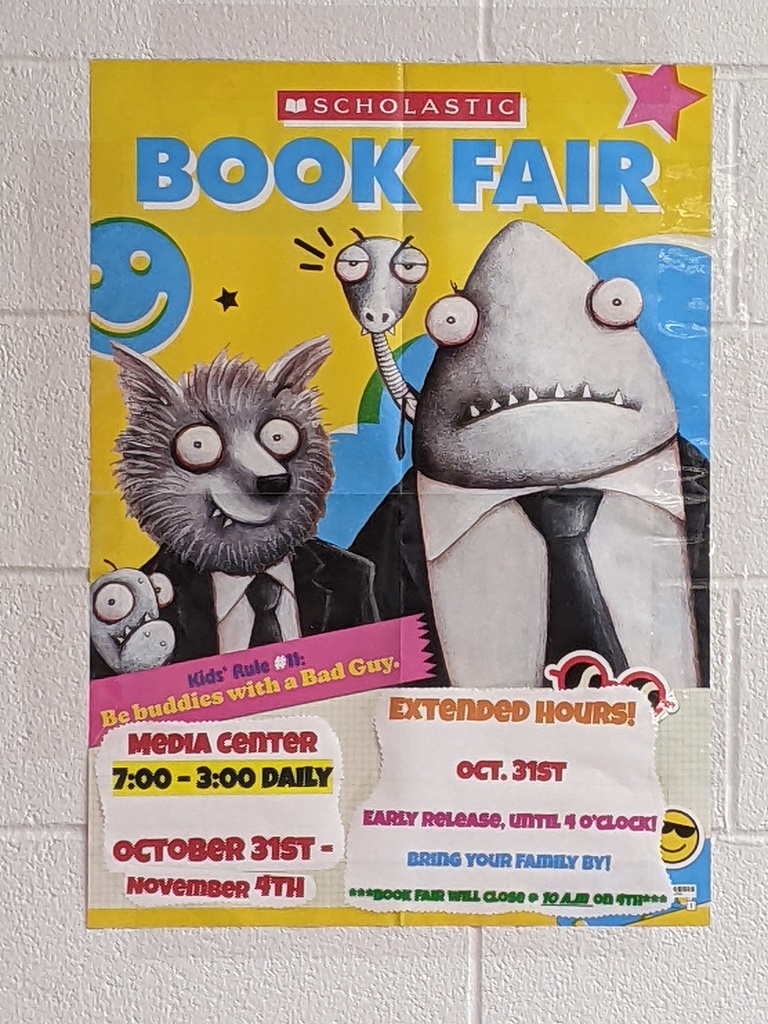 Book Fair posters!