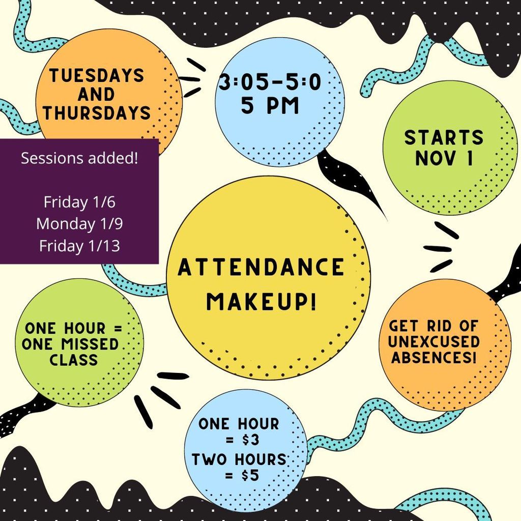 Attendance Makeup Information