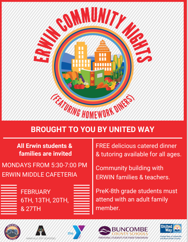 Erwin Community Nighe Flyers (English & Spanish)